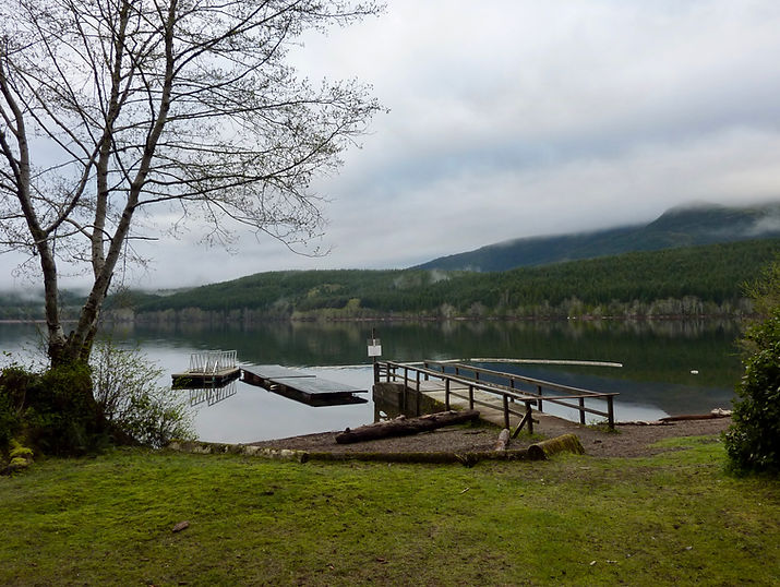 Link River Regional Campground | Alice Lake | bikepacking north Vancouver Island