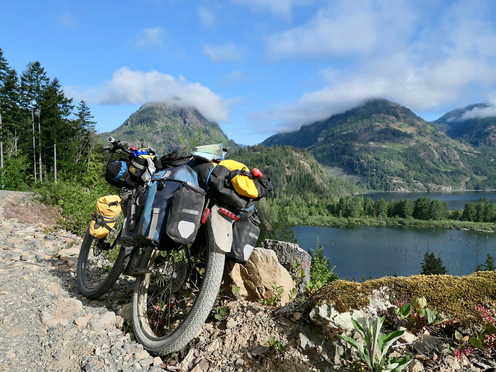 Bikepacking Comox Lake | bikepacking Port Alberni to Courtenay | backroads Port Alberni to Courtenay