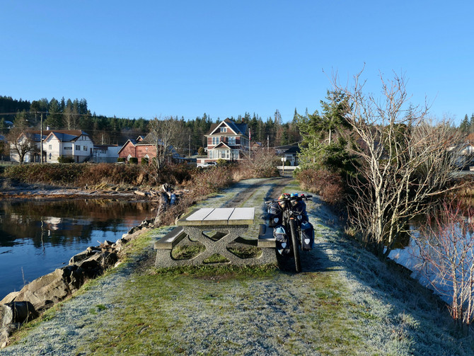 Kicking Back on Denman Island