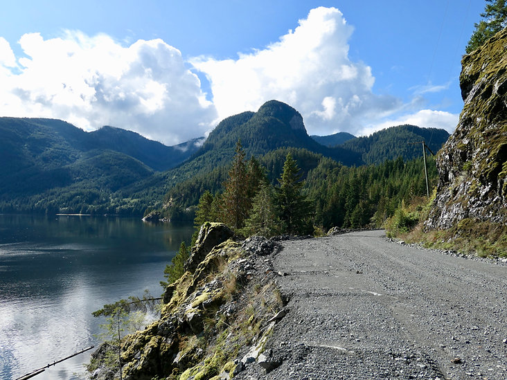 Zeballos Inlet | backroads to Fair Harbour | bikepacking north Vancouver Island
