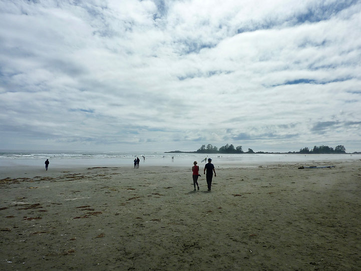 Long Beach at Green Point Campground | Pacific Rim National Park | cycle touring Vancouver Island