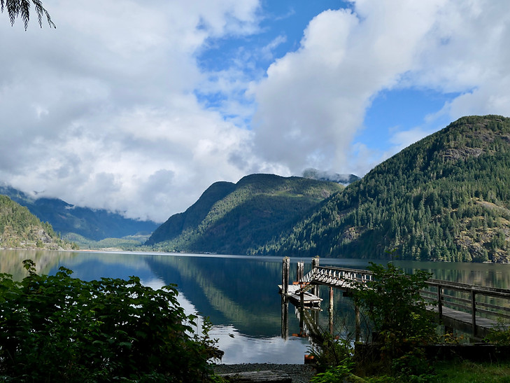 Resolution Park Rec Camp | bikepacking Zeballos | bikepacking north Vancouver Island
