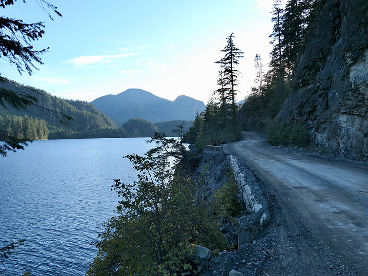 Atluck Lake Rec Camp | bikepacking north Vancouver Island | cycle touring north Vancouver Island