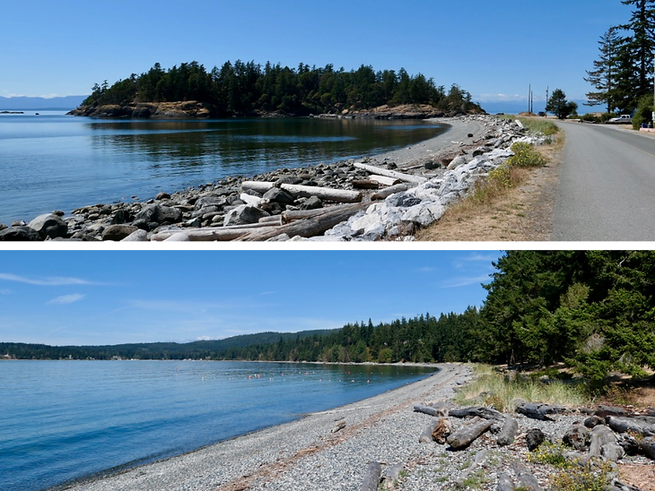Shelter Point Regional Campground | cycle touring Texada Island | cycling north Sunshine Coast