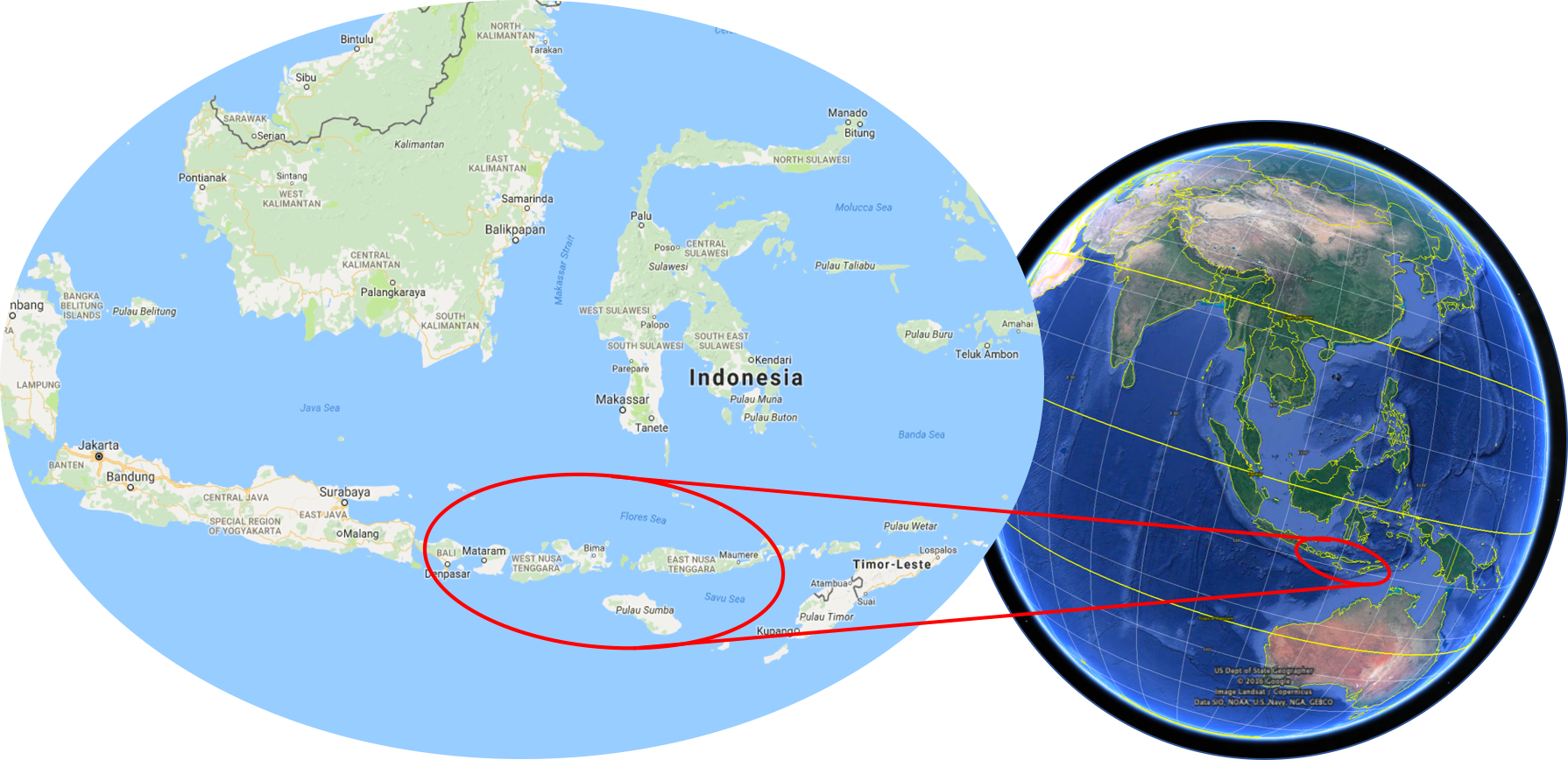 Eastern Islands of Indonesia