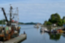 Ucluelet harbour | Green Point Campground | cycle touring Vancouver Island