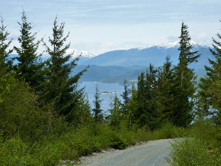 Seaside Road north to Naka Creek | bikepacking north Vancouver Island