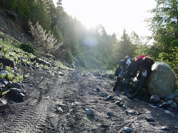 Rossiter Main up Mt Washington | bikepacking Mt Washington