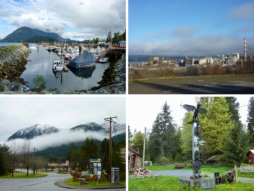 North Vancouver Island towns | Kelsey Bay, Sayward, Campbell River, Gold River | cycle touring north Vancouver Island