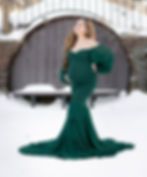 Emerald Green Gown