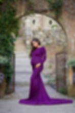 Krysten Gown - Plum