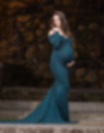 Emerly Gown - Blue Spruce