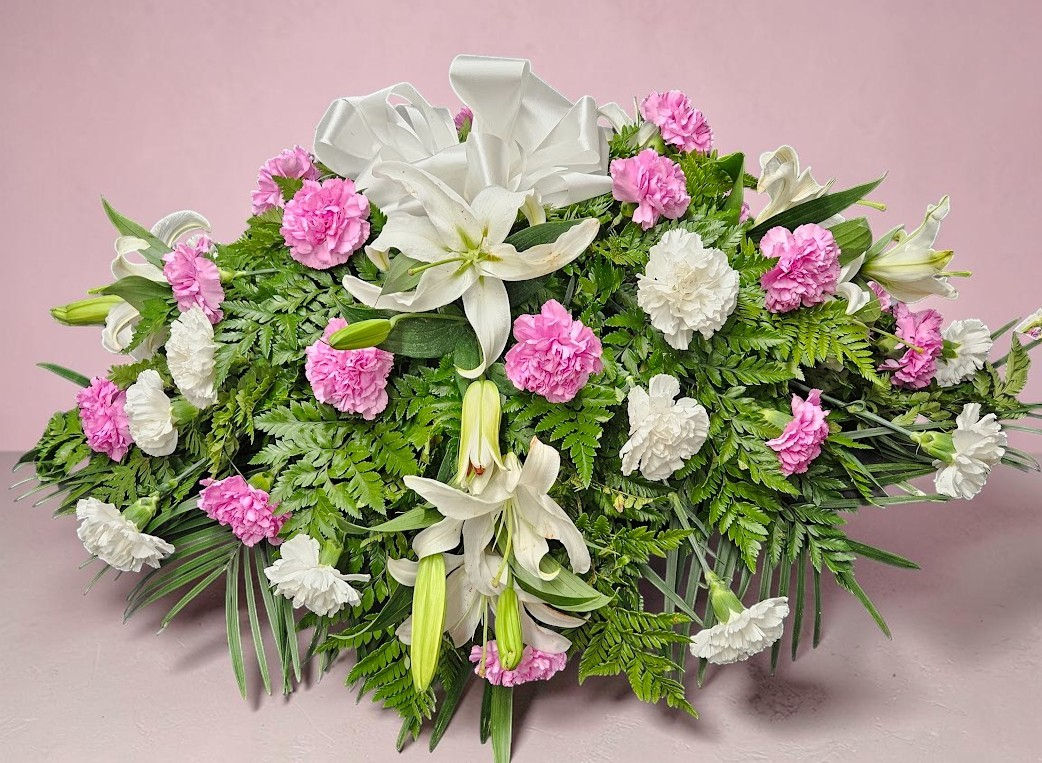 Carnation Casket Spray