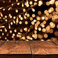 Festive Wooden Table