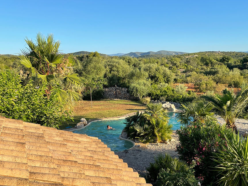 Ausblick einer Finca in Spanien