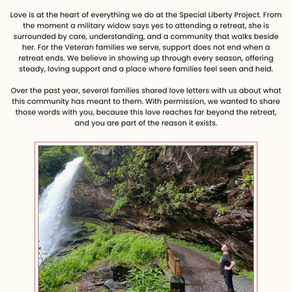 Love Letters from the Families we Serve