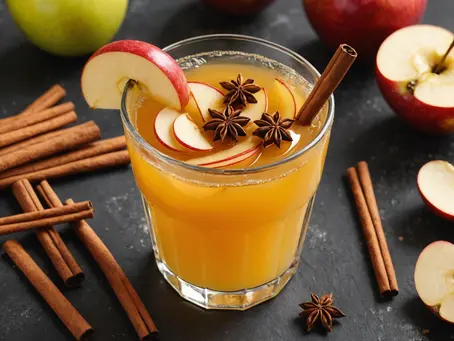 Discover The Ultimate Fall Beverage: A Refreshing Water-Based Recipe with Cinnamon, Apple, Honey, and Turmeric