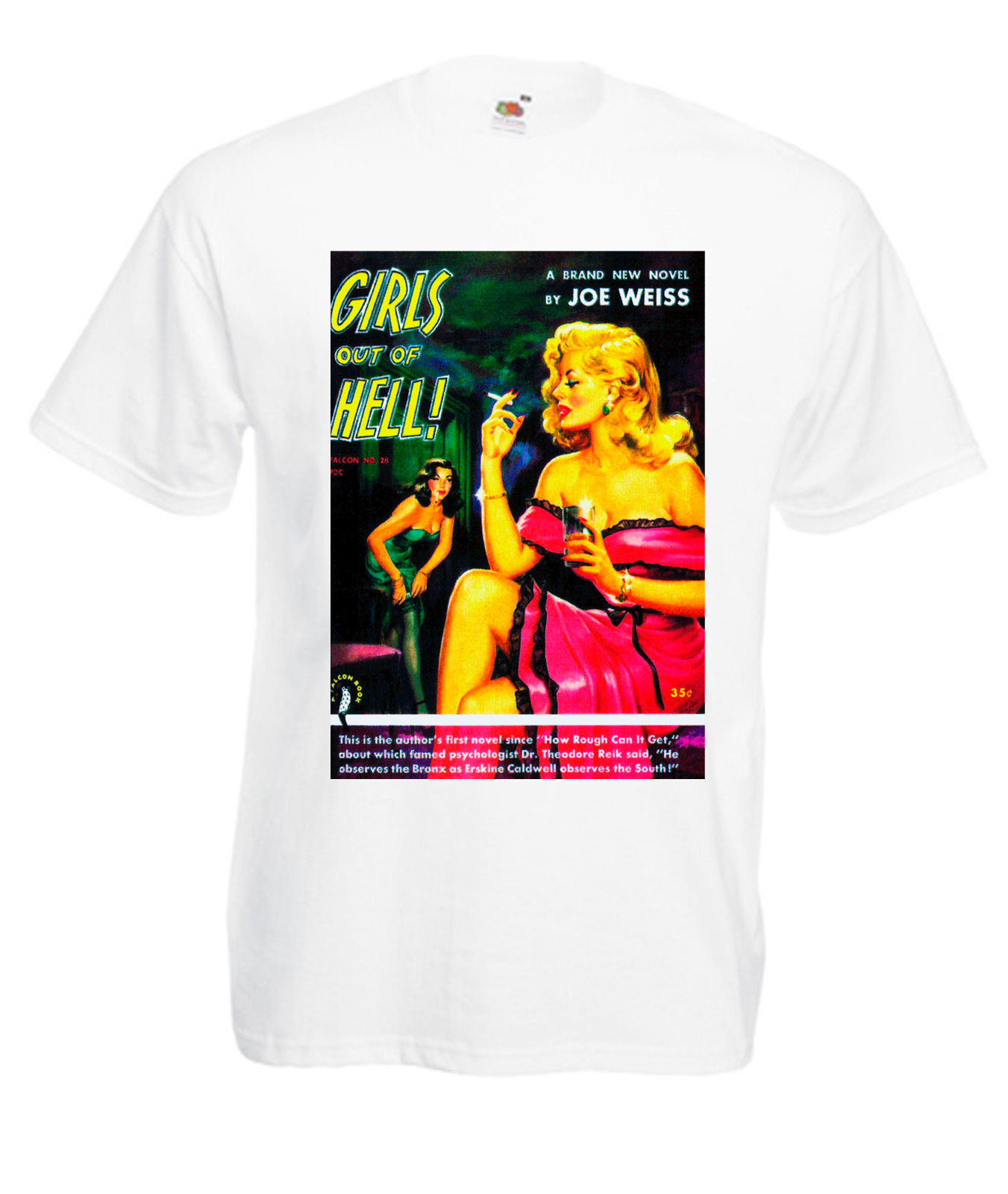 Mens Vintage Style T-shirt Girls From Hell