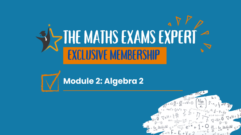 The Maths Exams Expert Algebra 2. Quadratics. Simultaneous equations. Factor theorem. 