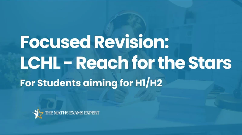 Easter revision course Higher level maths leaving cert grinds ireland online 