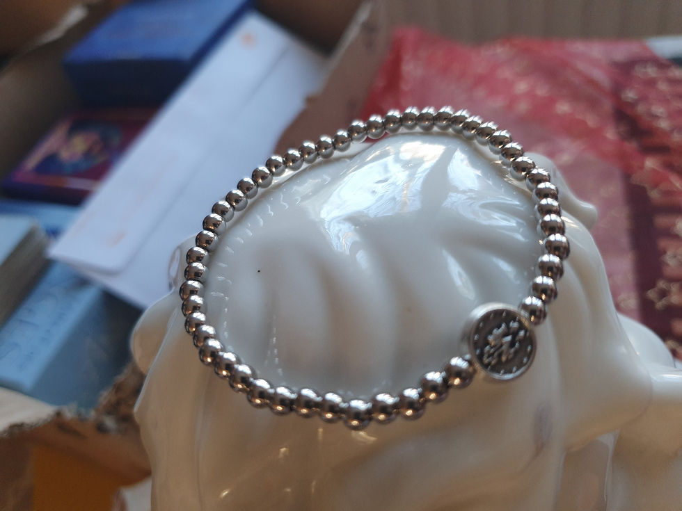 Miniature : Bracelet mère miraculeuse sublime en argenté