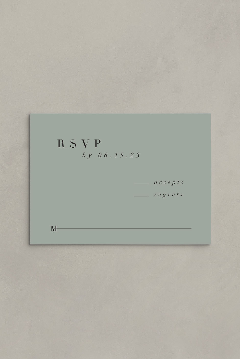 Thumbnail: Pearl / RSVP Card