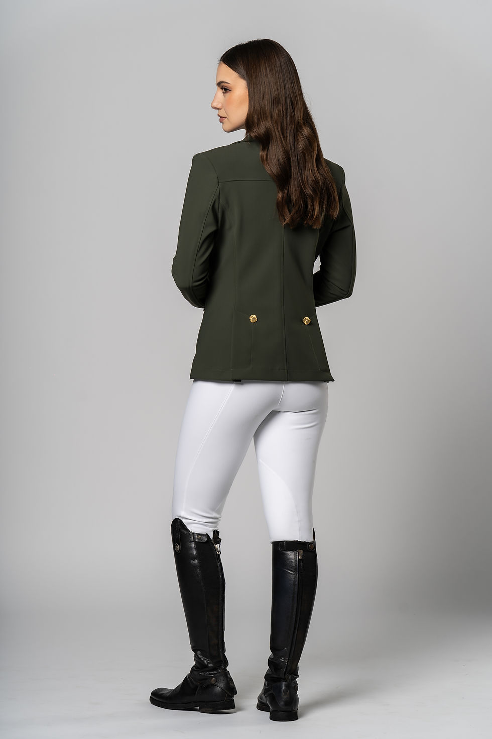 Miniature : VESTE D'ÉQUITATION: BOUQUET DE FLEURS | VERT