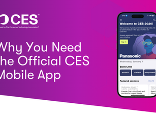 CES Mobile App header