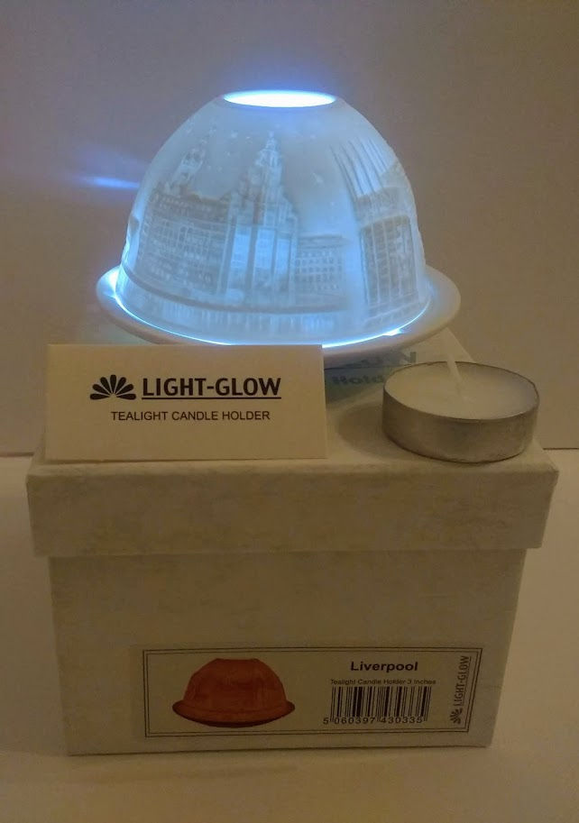 Thumbnail: Liverpool Light-Glow Tealight Candle Holder LD9002