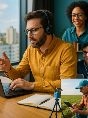 Negocios que Triunfan con Equipos Remotos