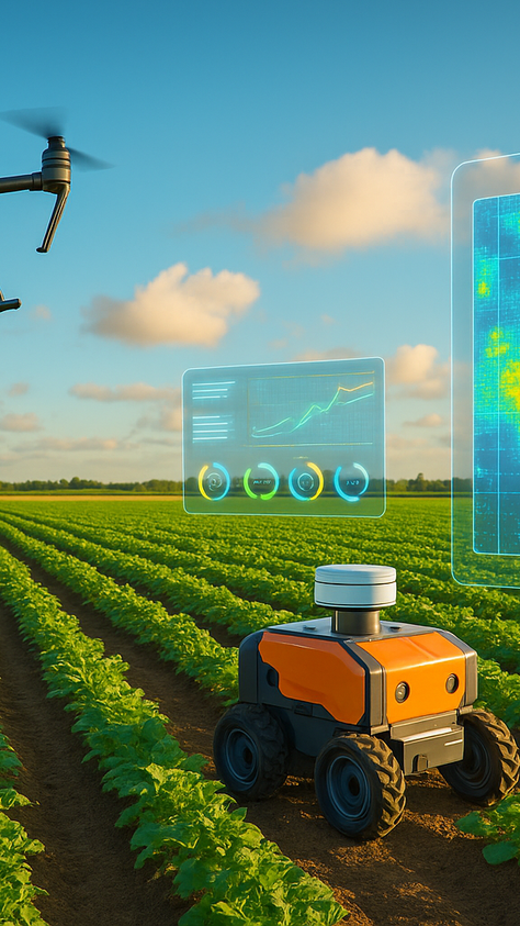 Agricultura con Cosecha Programada por IA: El Futuro del Campo Inteligente