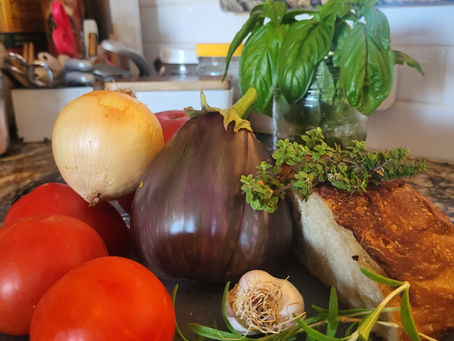 Fresh Pomodoro Sauce & Eggplant Parmesan