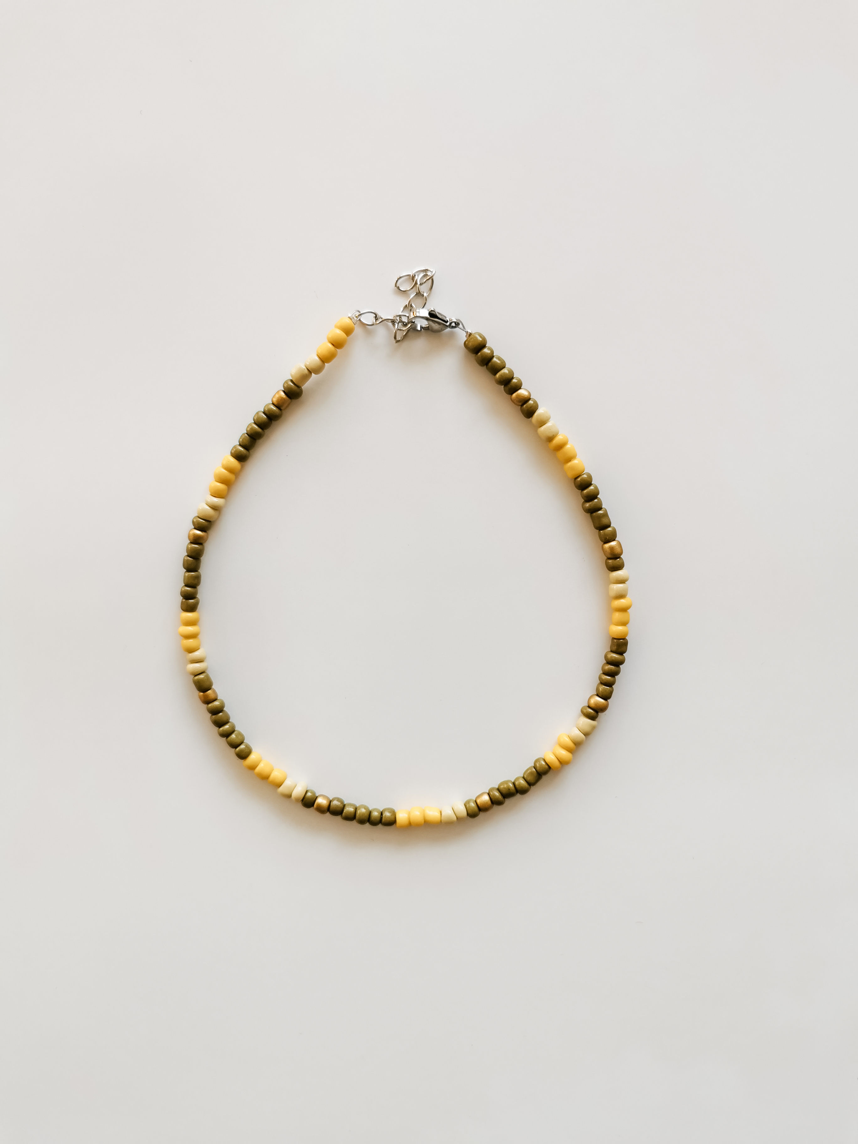 Kinder ketting Charlie olijf