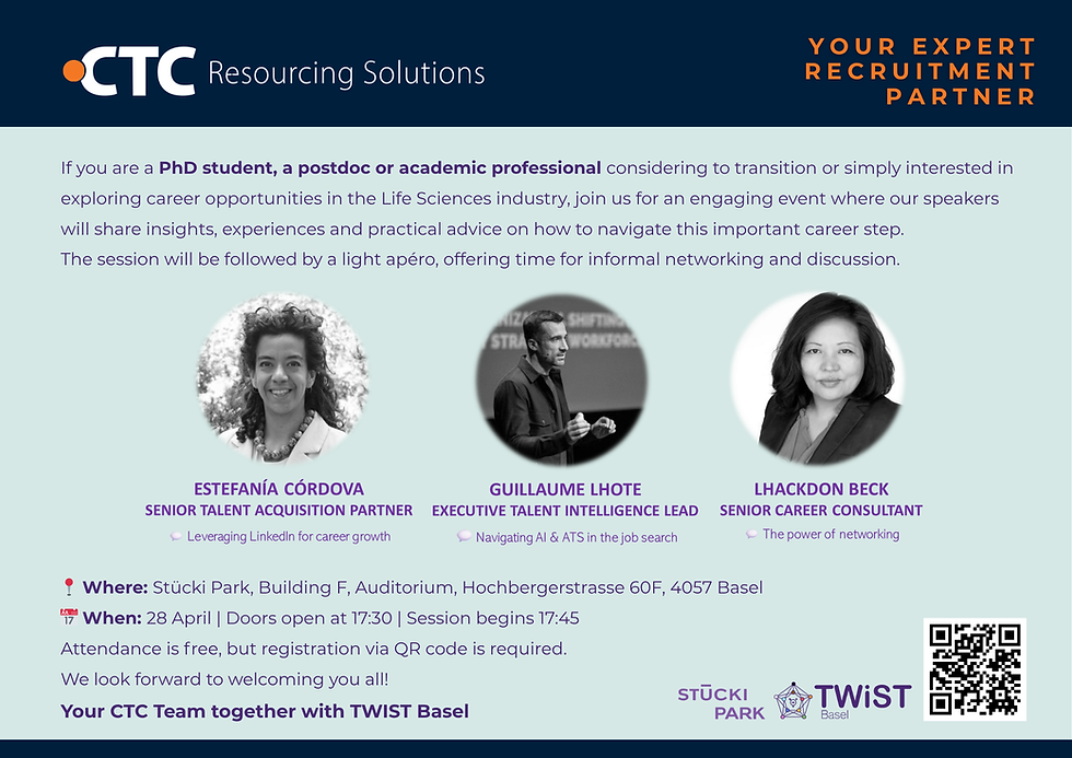 From academia to industry: navigating your career transition