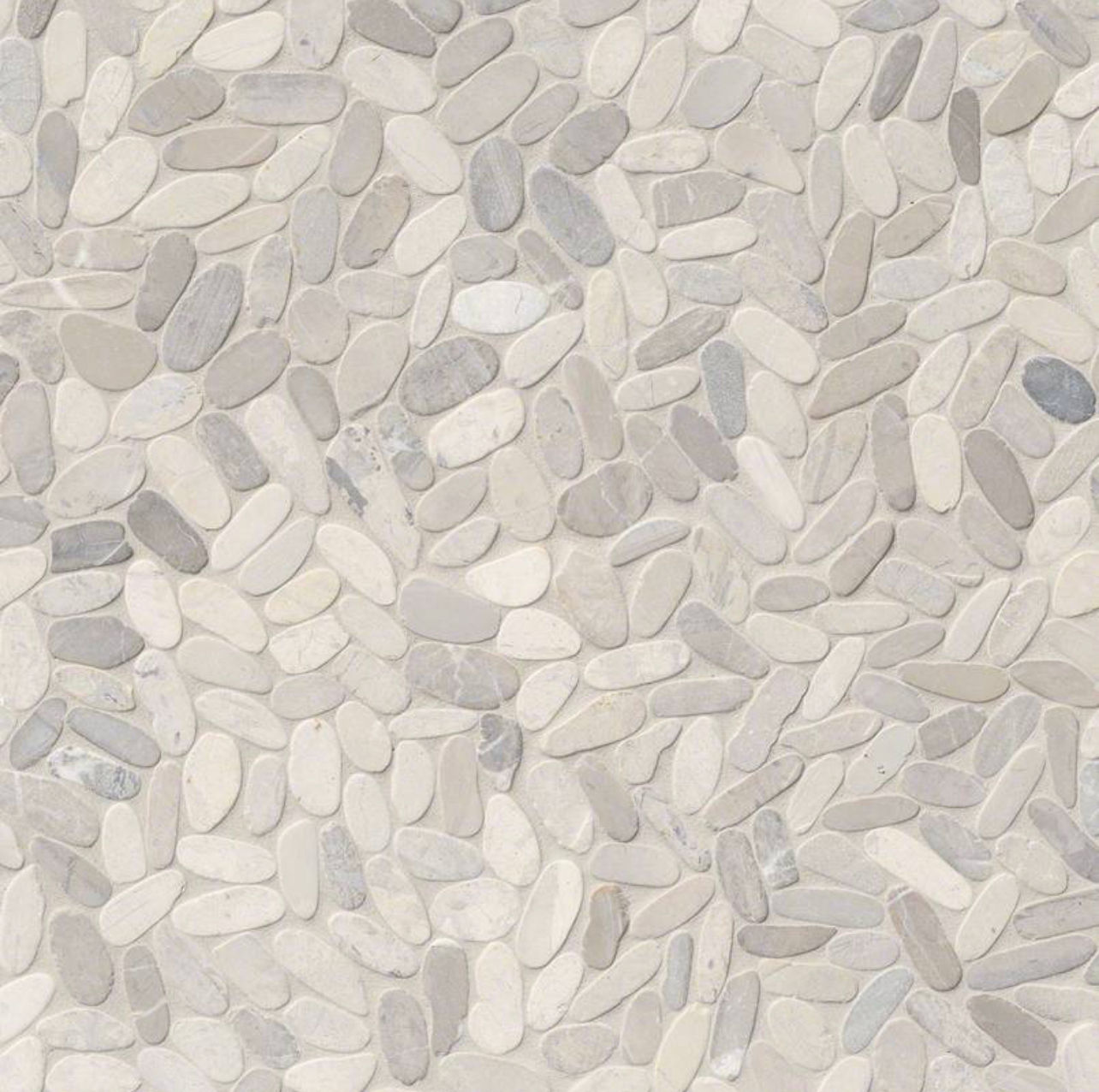 Sliced Truffle Pebbles Mosaic