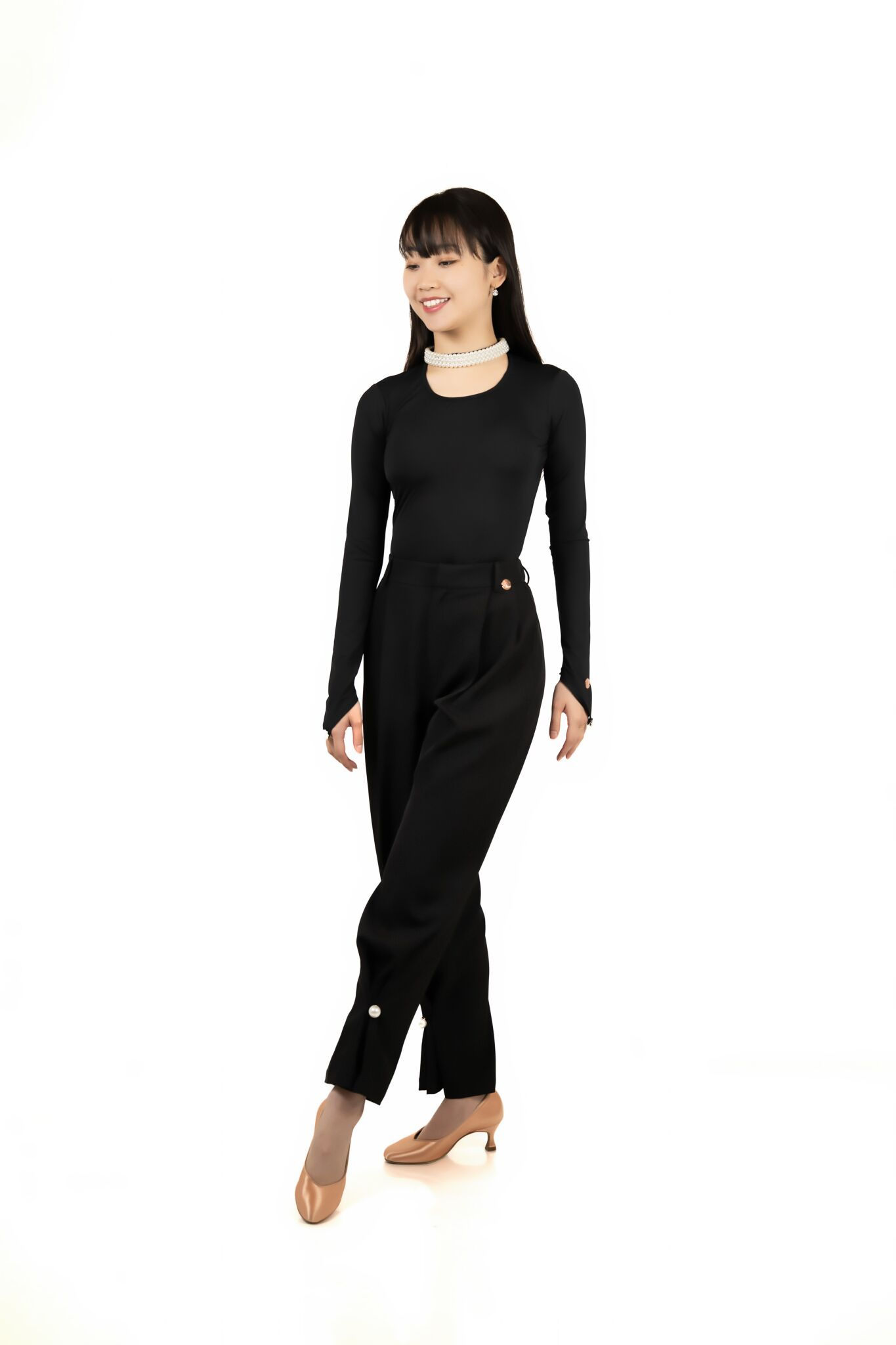 完売御礼❦ Pearly Pants(パーリー パンツ)<Black色>