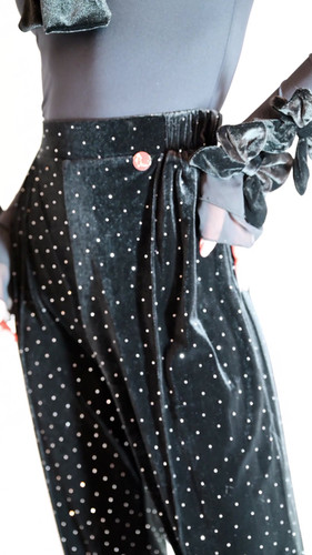 Twinkle Pants（トゥインクルパンツ）＜Black色＞ 再販！Twinkle Pants（トゥインクルパンツ）＜Black色＞ | Tiara Dancewear