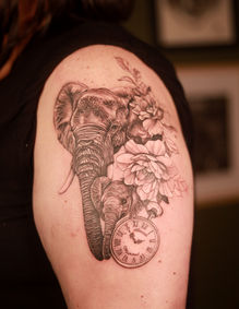 La Tropicana co tattoo tattoos tatuajes realism fine line color realism fort Myers Florida swfl 