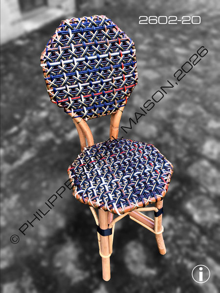 Fauteuil rotin Armchair rattan Philippe Model