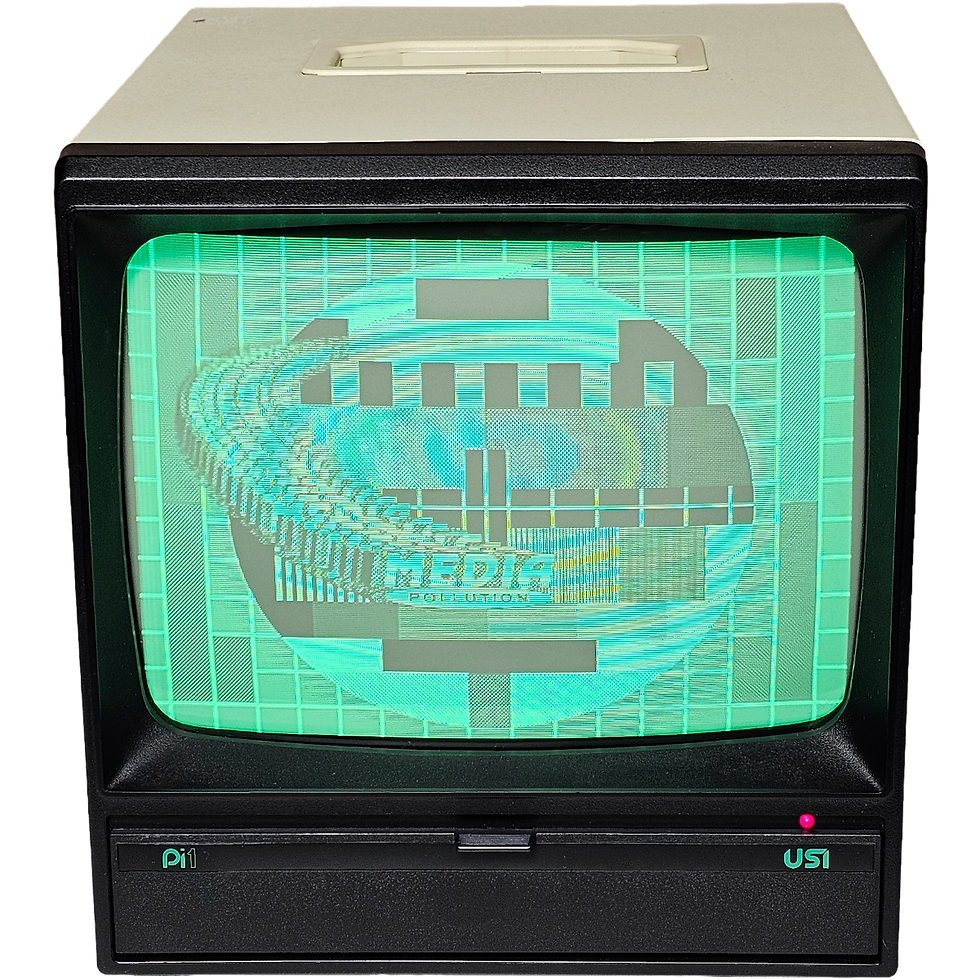 USI EV-9031 Green Black White Monitor CRT Retro TV Vintage Television 1980's 1990's Prop Rental