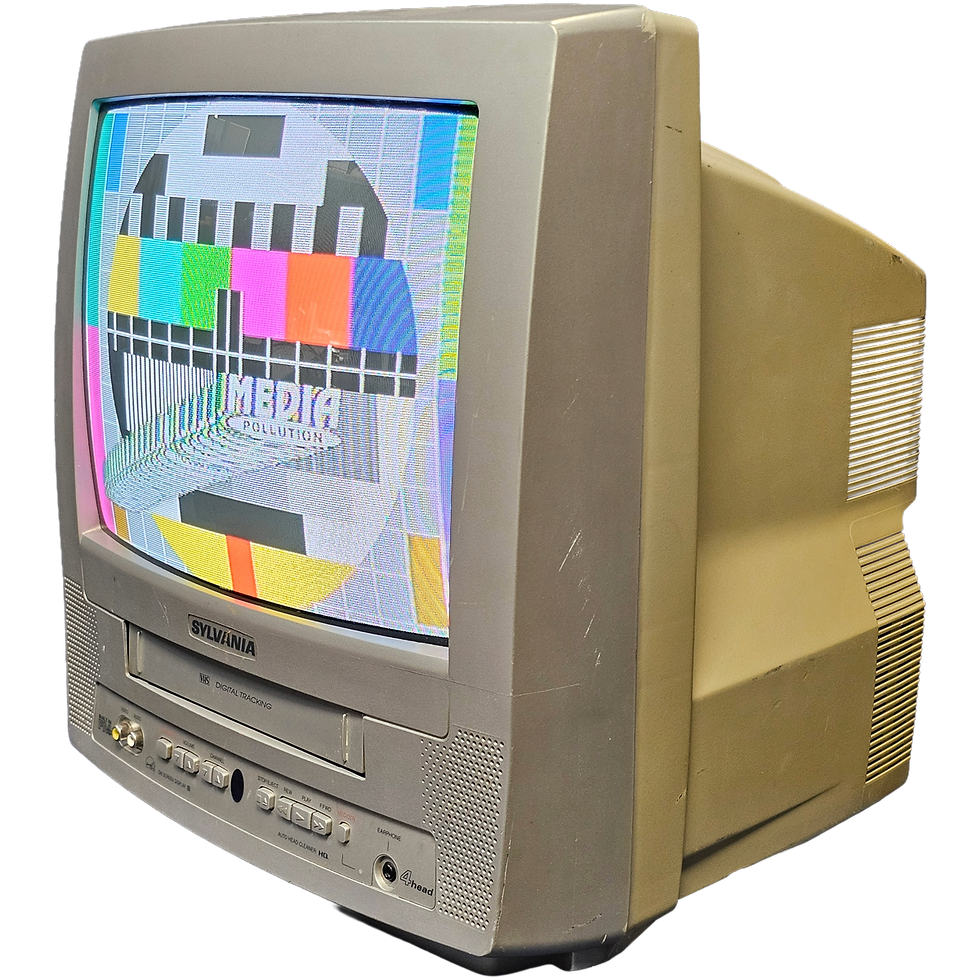 Sylvania SRC2213X Color TV Vintage Retro Television 1990's 2000's Prop Rental