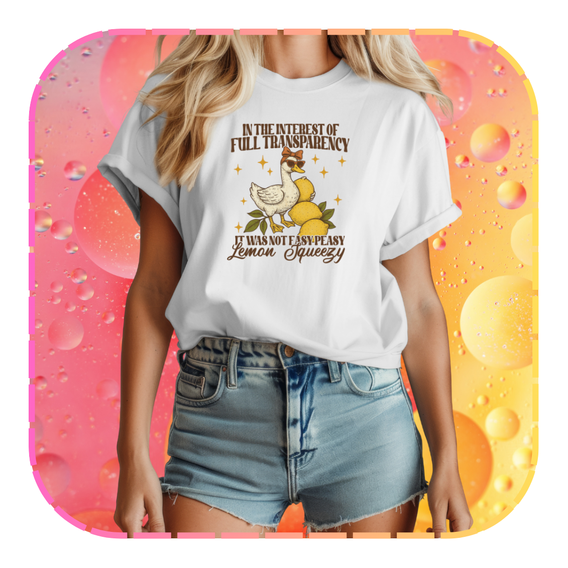 Lemon Squeezy- T-Shirt