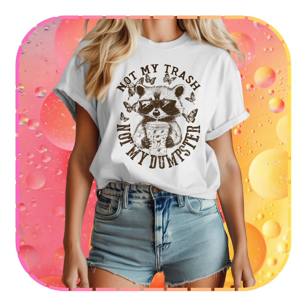 Not my trash - T-Shirt