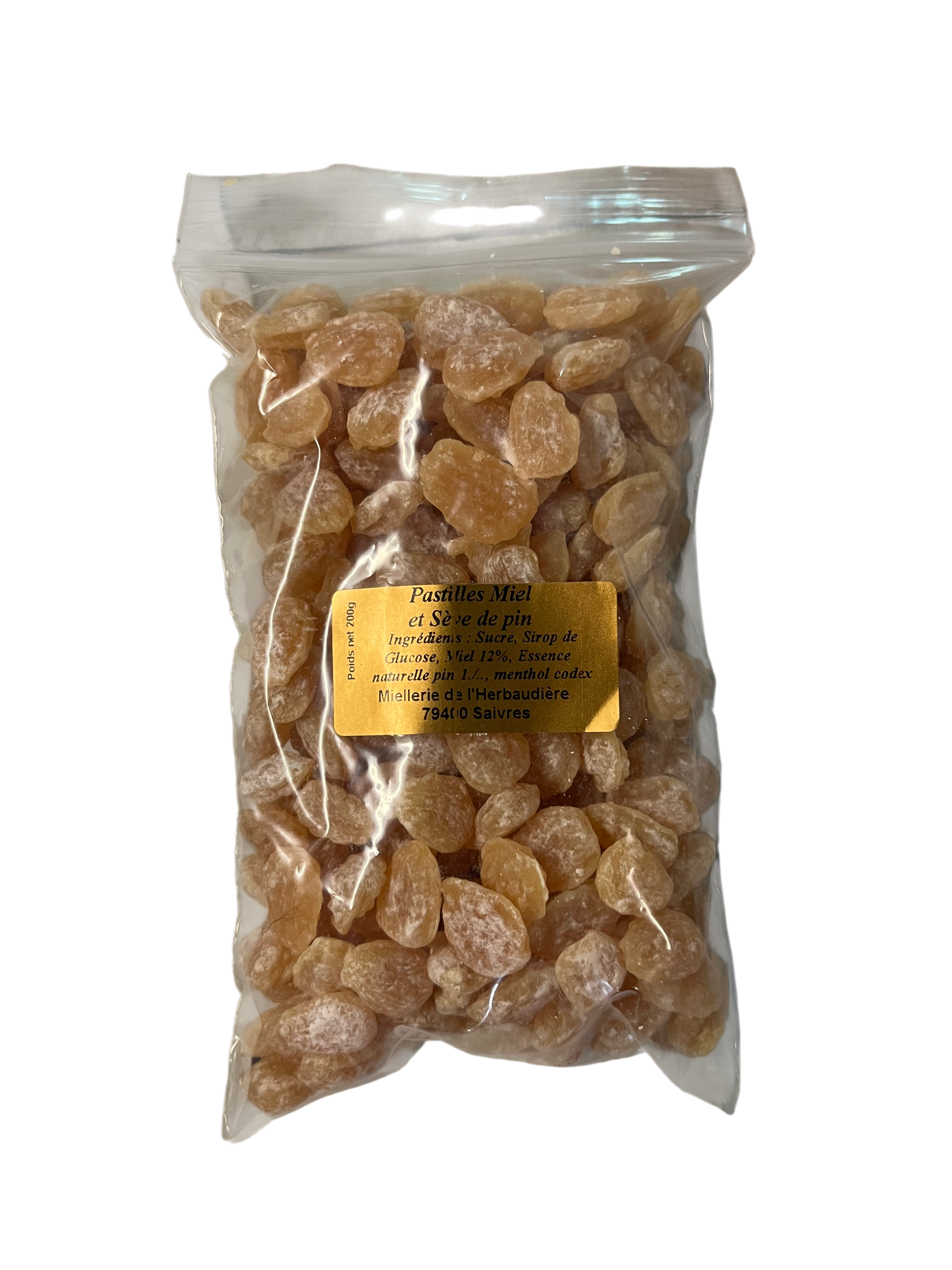 Pastilles au miel et à la sève de pin