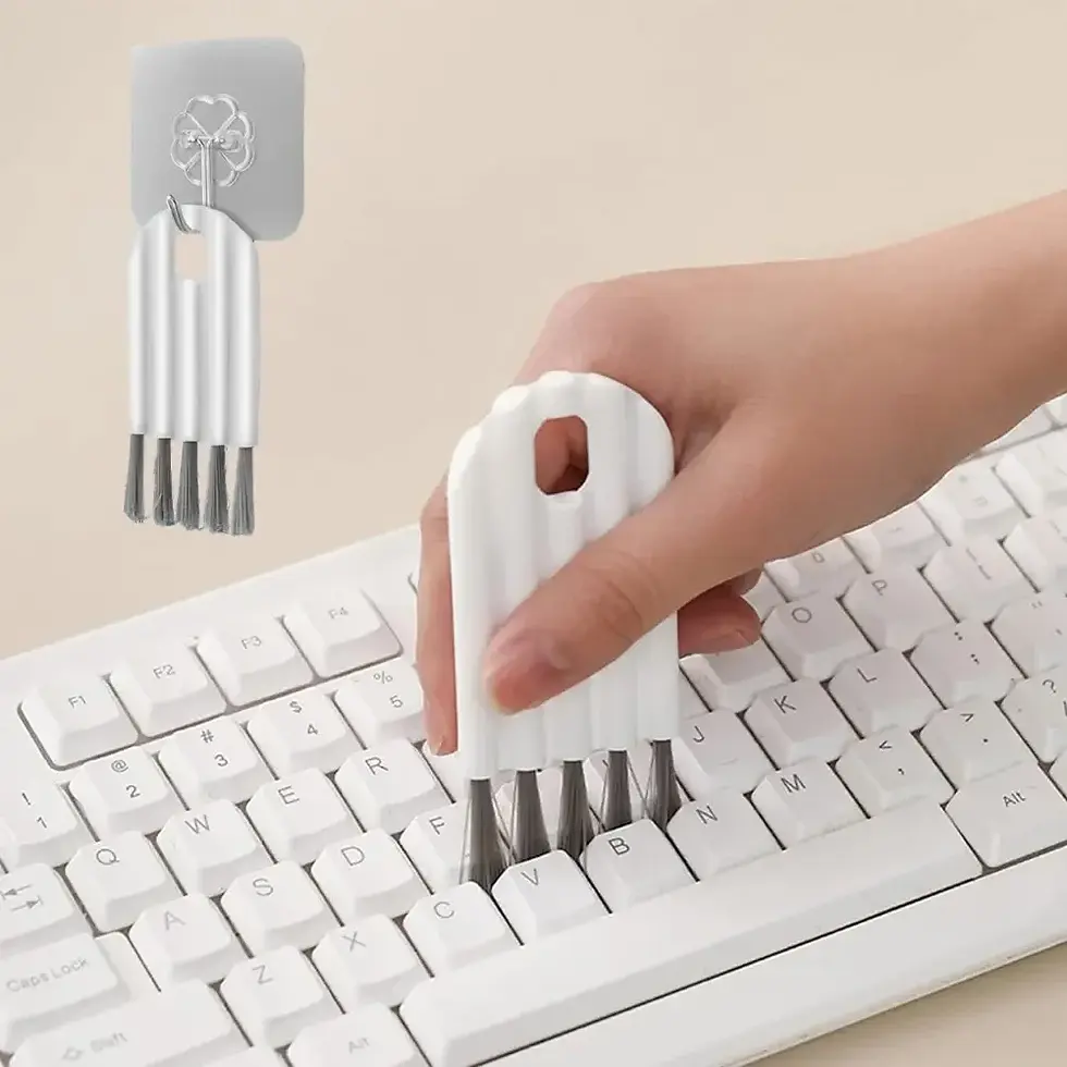 Thumbnail: Multifunctional Flexible Gap Brush, Multi-Function Computer Cleaning Brush,Soft 