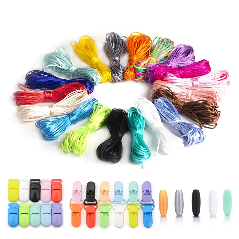 Miniaturbild: Plastic Clasps for Necklace Making Baby Nipple Plastic Clip Pacifier Clip Chain