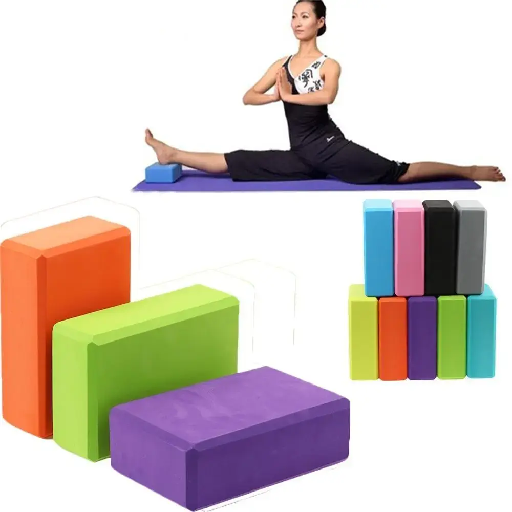 Colored EVA Yoga Block Brick Non-Slip Body Shaping Health