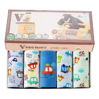 Miniaturbild: V-Tree Boxers Boys Underwear Cartoon Baby Panties Cotton  Panties