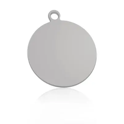 Thumbnail: Custom Dog Cat ID Tag Engraved Personalized Pet Collar Charm Name Pendant Bone