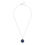 Thumbnail: Zodiac Lapis Lazuli Gemstone Star Constellation Pendant Necklace Silver Virgo